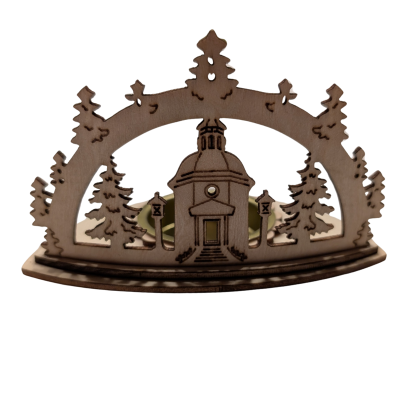 Teelichthalter "Stille Nacht Kapelle"
