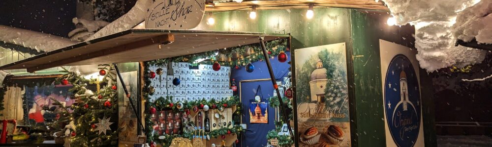 Verkauf Stille Nacht Shop